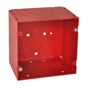 ABB Thomas & Betts Steel City® Fire Signal Boxes 5 Square Box Screws 2-7/8 in Metallic