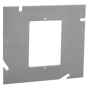 ABB Thomas & Betts 5 Square Box Plaster Rings 1 Gang Flat