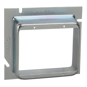 ABB Thomas & Betts 5 Square Box Plaster Rings 2 Gang Raised 1-1/4 in