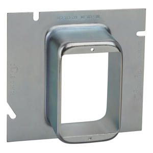 ABB Thomas & Betts 5 Square Box Plaster Rings 1 Gang Raised 1-1/2 in