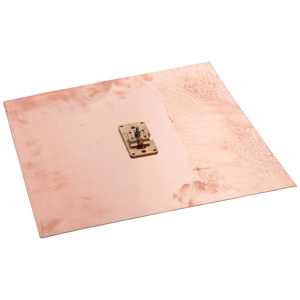 nVent Erico Copper Ground Plates with Cable Attachments