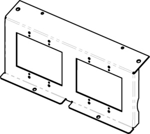 Wiremold Evolution Foor Box Mounting Brackets