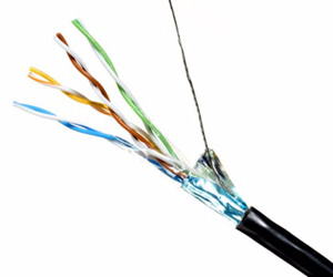 Quabbin Data Max Cat5e Riser Cable 26/4PR Green CMR