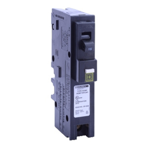 Square D Homeline™ HOM Series Combination AFCI Molded Case Plug-in Circuit Breakers 15 A 120/240 VAC 1 Pole