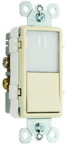 Pass & Seymour NTL873 Series Combination Devices 15 A 120/125 V Nightlight/Rocker