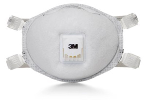 3M Disposable FR N95 Particulate Welding Respirators with Nuisance Level Organic Vapor Relief N95 80 Per Case