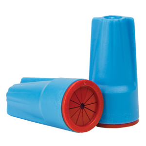 King Innovation DryConn® Waterproof Twist-on Wire Connectors 20 Per Bag Blue/Red 22 AWG 8 AWG