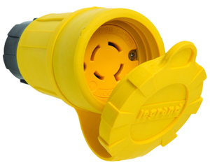 Pass & Seymour Turnlok® Locking Connectors 20/30 A 250 V 3P4W L15-20R Uninsulated Turnlok® Watertight