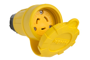 Pass & Seymour Turnlok® Locking Connectors 20/30 A 250 V 2P3W Non-Insulated Turnlok® Watertight