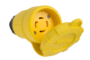 Pass & Seymour Turnlok® Locking Connectors 30 A 250 V 3P4W L15-30R Uninsulated Turnlok® Watertight
