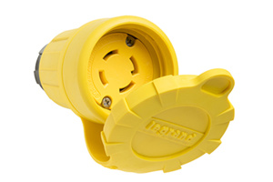 Pass & Seymour Turnlok® Locking Connectors 30 A 125/250 V 3P4W L14-30R Uninsulated Turnlok® Watertight