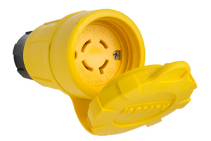 Pass & Seymour Turnlok® Locking Connectors 20 A 480 V 3P4W L16-20R Uninsulated Turnlok® Watertight