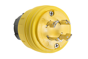 Pass & Seymour Turnlok® Locking Plugs 30 A 125/250 V 3P4W L14-30P Uninsulated Turnlok® Watertight