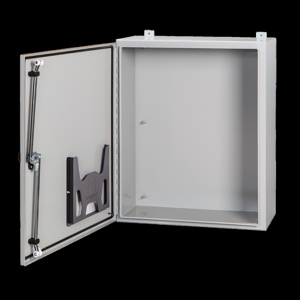 nVent HOFFMAN Wall Mount Continuous Hinge Weatherproof Enclosures 60 x 36 x 16 in Without Knockouts Gray NEMA 3R/4/4X/12/13