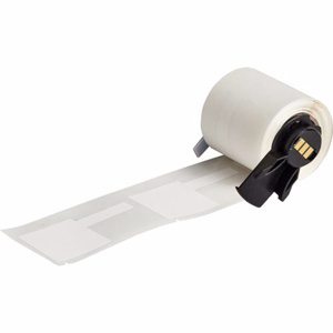 Brady Wire and Cable T-style Flags Polypropylene White