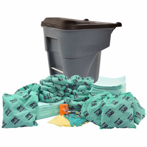 Brady Hazwik® Drum Chemical Spill Kits Chemical Absorbency 65 gal