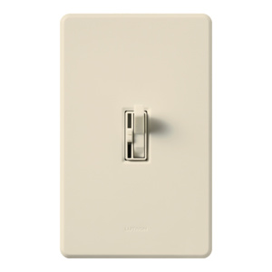 Lutron Ariadni® Toggler® AYFSQ-F Series Fan Controls Toggle with Preset 1.5 A Light Almond