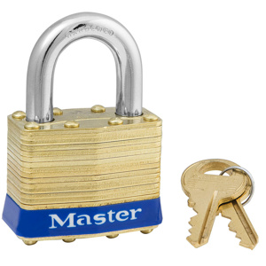 Master Lock Harsh Environment Laminated Padlocks Brass, Steel