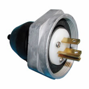 Eaton Crouse-Hinds Industrial Grade Straight Blade Plugs 15 A 125 V 2P3W 5-15P Pauluhn® Watertight