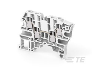 TE Connectivity ZS6 SNK Series IEC Style Feed-Through Terminal Blocks