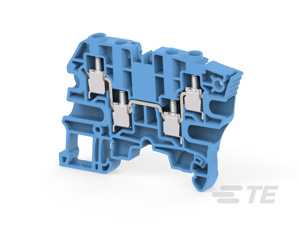 TE Connectivity ZS6 SNK Series IEC Style Feed-Through Terminal Blocks