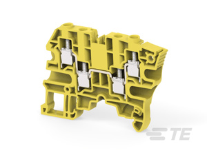 TE Connectivity ZS6 SNK Series IEC Style Feed-Through Terminal Blocks
