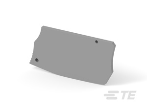 TE Connectivity SNK Series Terminal Block End Sections
