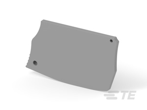 TE Connectivity SNK Series Terminal Block End Sections