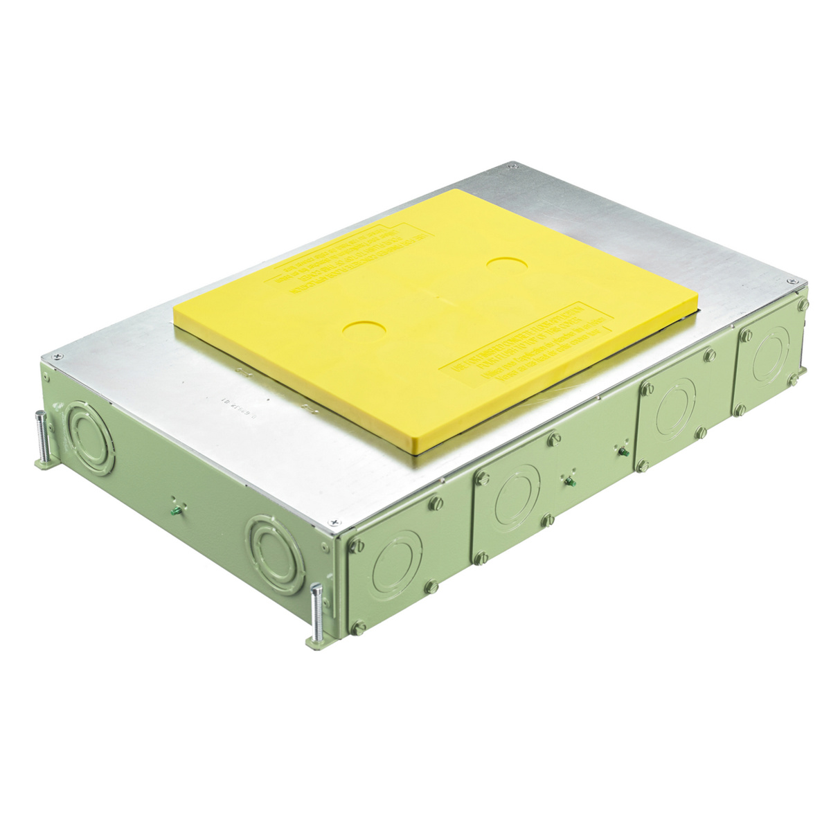Hubbell Systemone | Hubbell Wiring SystemOne™ CFB Floor Boxes 6 Gang Recessed | Border States