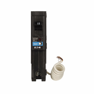 Eaton BR Plug-in AFCI / GFCI Circuit Breakers 15 A 120 VAC 10 kAIC 1 Pole 1 Phase