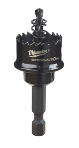 Milwaukee SHOCKWAVE™ Impact Duty™ Straight Pitch Hole Saws 7/8 in HSS (High-speed Steel)