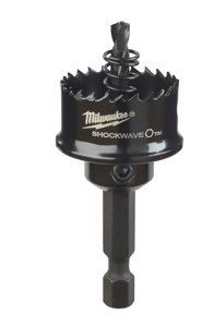 Milwaukee SHOCKWAVE™ Impact Duty™ Straight Pitch Hole Saws 1 in HSS (High-speed Steel)