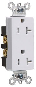 TR26342-W TR DECO RECEP 20A 125V SIDE WI
