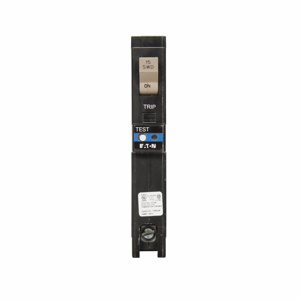 Eaton Cutler-Hammer CHFAFG-PN Series Plug-in Arc Fault/Ground Fault Circuit Breakers 15 A 120 VAC 10 kAIC 1 Pole 1 Phase