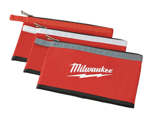 Milwaukee Heavy Duty Zipper Pouches