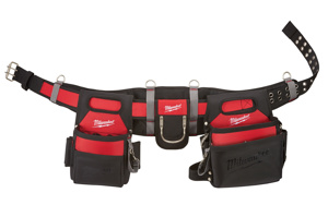 Milwaukee Electricians Work Belts Black/Red 30 - 53 in Nylon