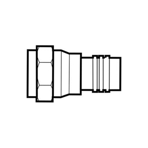 Ideal RG6 Series Coaxial Connectors Coax Connector Brass