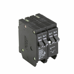 Eaton Cutler-Hammer BQ Series Plug-in Quadplex Circuit Breakers 2 x 15 A, 1 x 30 A 120/240 VAC 10 kAIC 1 Pole (2)/2 Pole 1 Phase