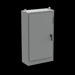 nVent HOFFMAN Free-standing Continuous Hinge Quick Release Cover Weatherproof Enclosures Steel 72 x 40 x 18 in 11 ga NEMA 4