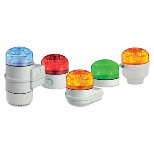 Federal Signal SLM500 StreamLine® Modular Multifunctional LED Combination Audible/ Visual Signals Amber 12 to 24 VAC/DC, 120 to 240 VAC 50,000 hrs NEMA 3R