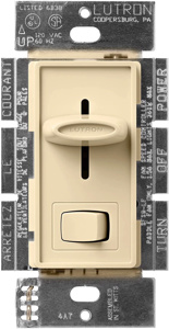 Lutron Skylark® Fan Controls Rocker/Slide 1.5 A Ivory