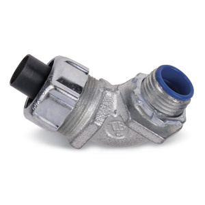 ABB Thomas & Betts LT-SC Series 90 Degree Liquidtight Connectors Non-insulated 2 in Compression x Threaded Malleable Iron