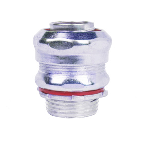 ABB Thomas & Betts LT-T-SC Series Straight Liquidtight Connectors Insulated 1/2 in Compression x Threaded Steel