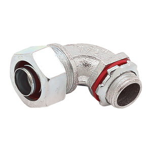 ABB Thomas & Betts LT-T-SC Series90 Degree Liquidtight Connectors Insulated 1/2 in Compression x Threaded Malleable Iron