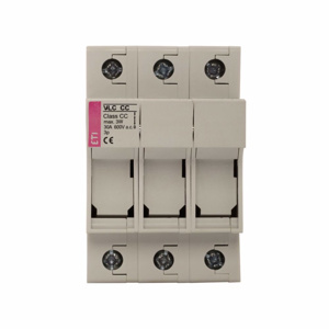 Eaton Bussmann CH Series Class CC Modular Fuse Holders 30 A Class CC 600 V Polyester DIN Rail