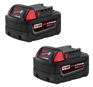 Milwaukee M18™ Rechargeable Cordless Battery Packs