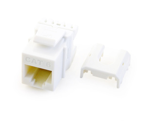 WP3476-WH-10 10 PK QC CAT 6 RJ45 INSERT