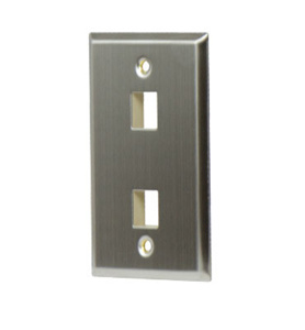 WP3402-SS 1 GANG STAINLESS WALL PLATE 2