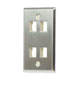 WP3404-SS 1 GANG STAINLESS WALL PLATE 4