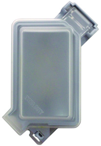 Pass & Seymour WIUC Series Weatherproof Extra Duty Outlet Box Covers Polycarbonate 1 Gang Gray